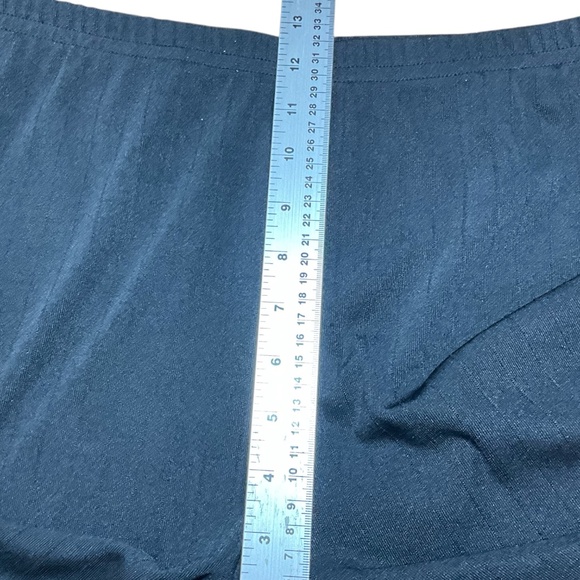 WEEKENDERS Black Wide Leg Slinky Pants XL - Picture 5 of 9